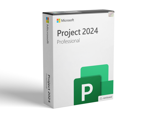 Microsoft Project 2024 Professional for 1 Device | Lifetime License | Windows