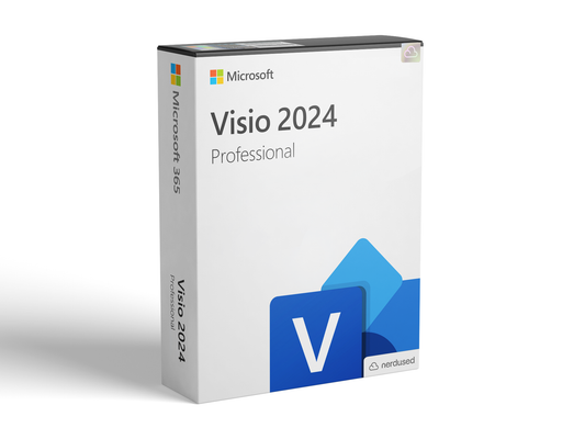 Microsoft Visio 2024 Professional for 1 Device | Lifetime License | Windows